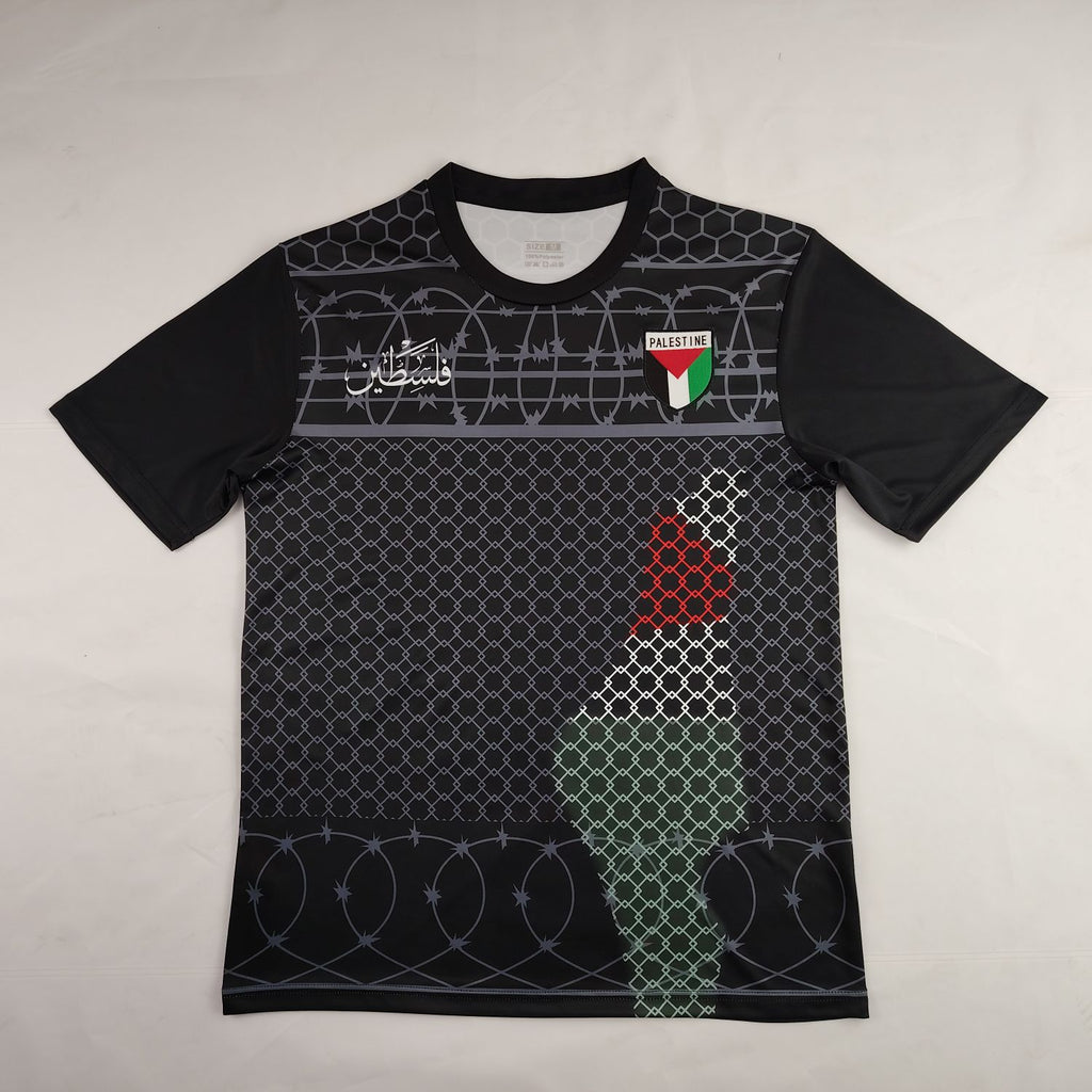 Palestine 2024 Vintage Barbed Jersey image 0