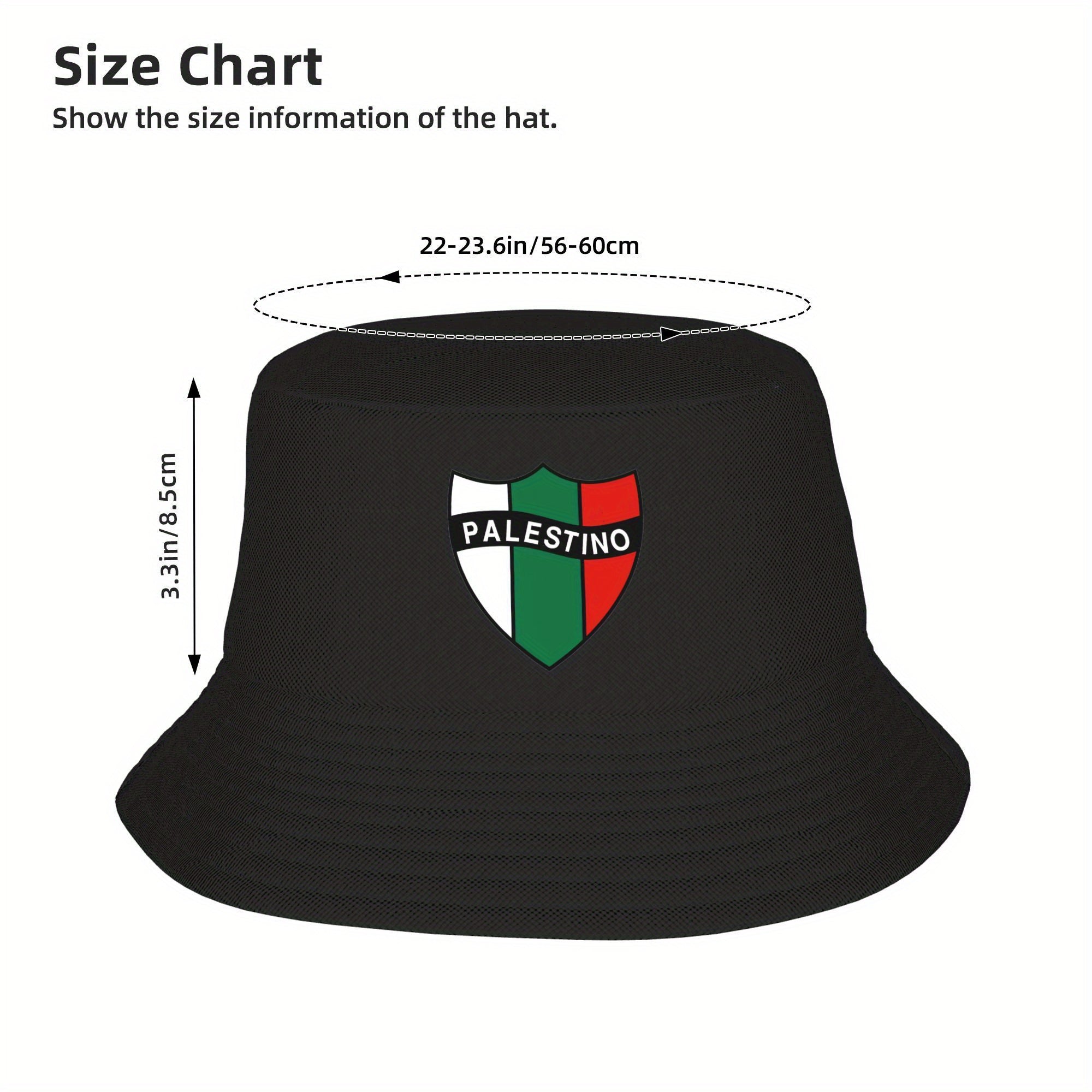 Club Deportivo Palestino Official Crest Fisherman Hat