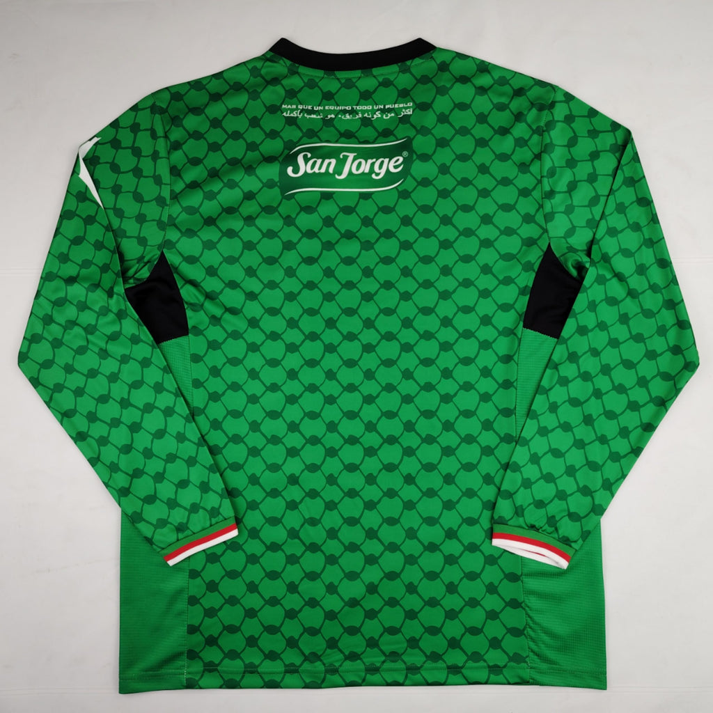Palestine 2024-25 Green Floral Long Sleeves Jersey image 1
