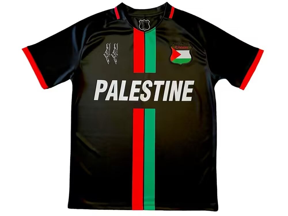 Palestinian 2024/25 Black Jersey image 0
