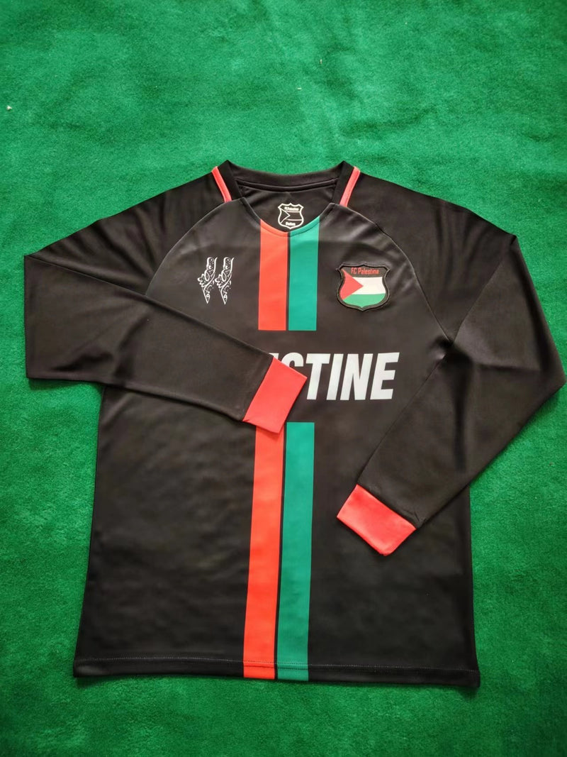 Palestinian Long Sleeve 2024/25 Black Jersey image 0