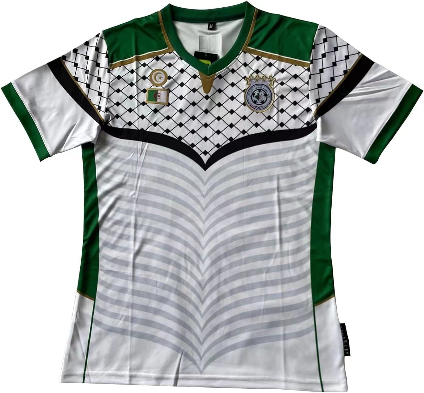 Palestinian 2023/24 White Flower Jersey image 0