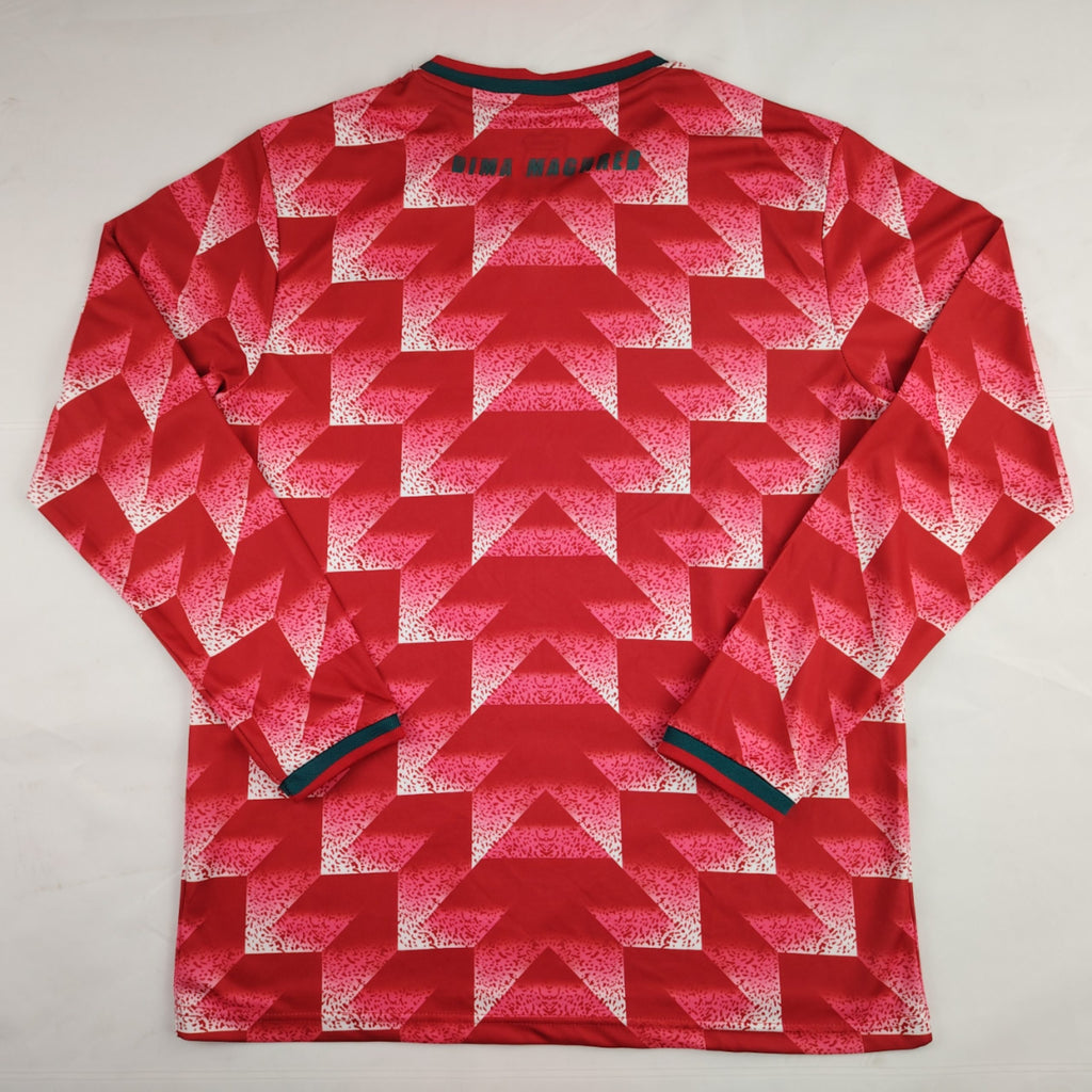 Palestine Long Sleeves 2024/25 Moroccan Retro Jersey image 1