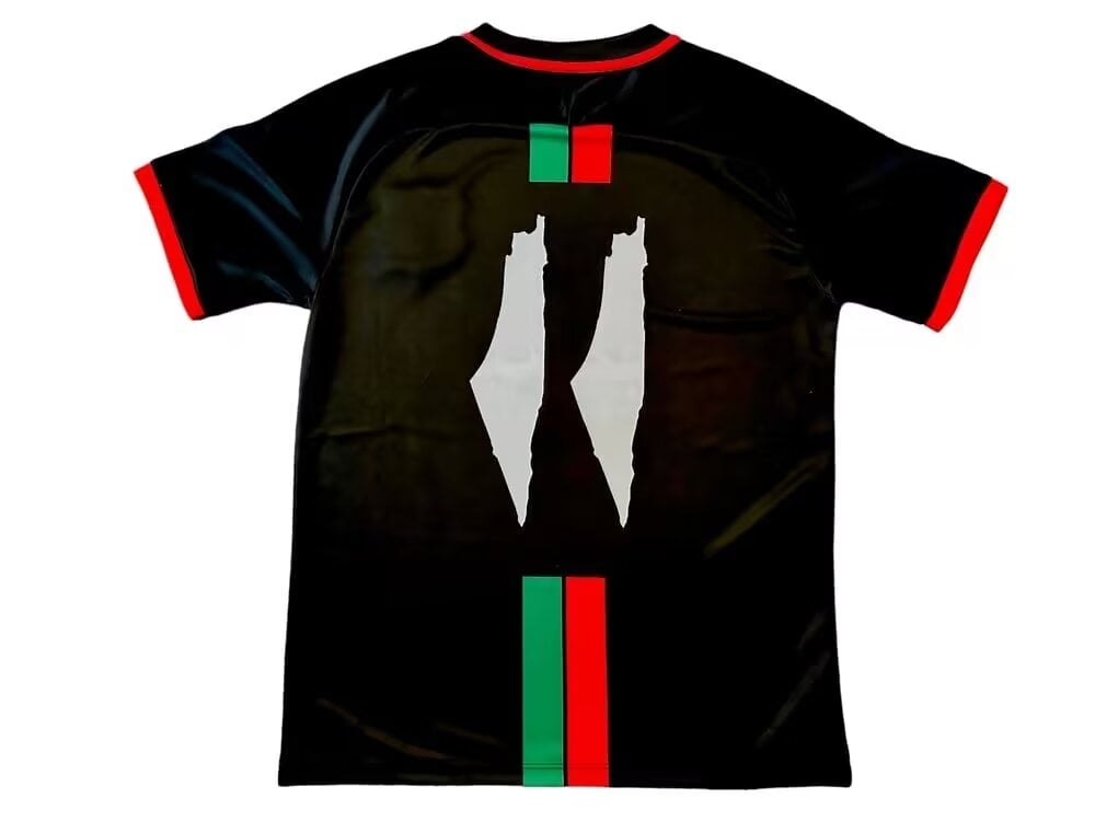 Palestinian 2024/25 Black Jersey image 1