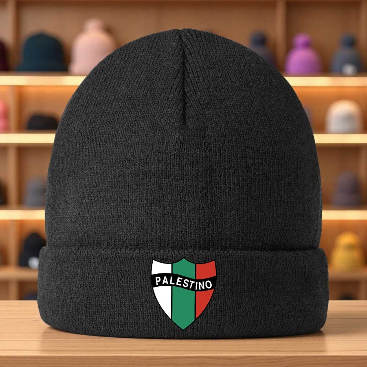 Palestino CD Print Knit Hat