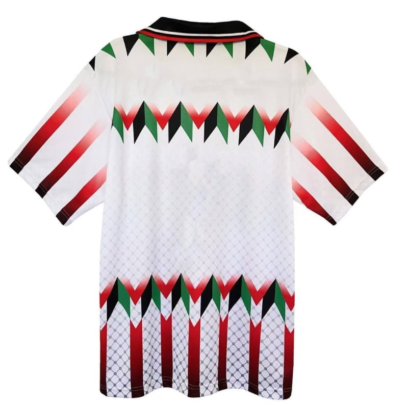 Palestine Vintage White Neon Jersey image 1