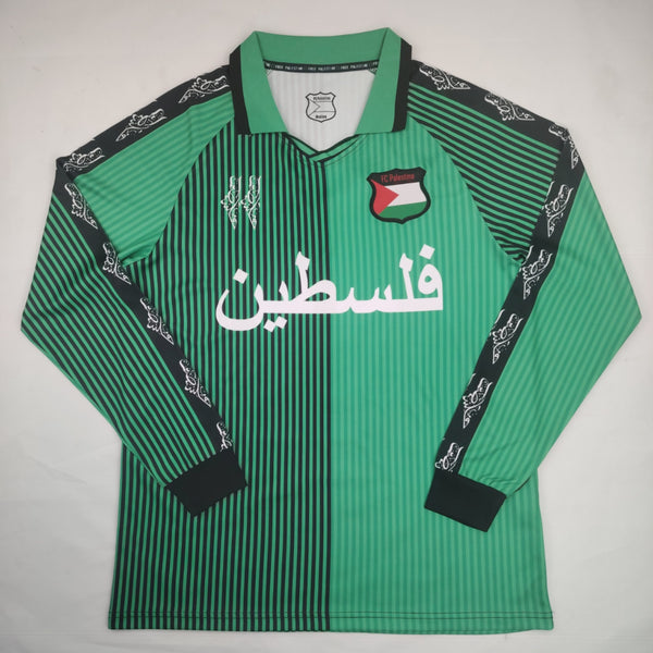 Palestiniane 2024/25 Long Sleeve Danish Retro Jersey image 0
