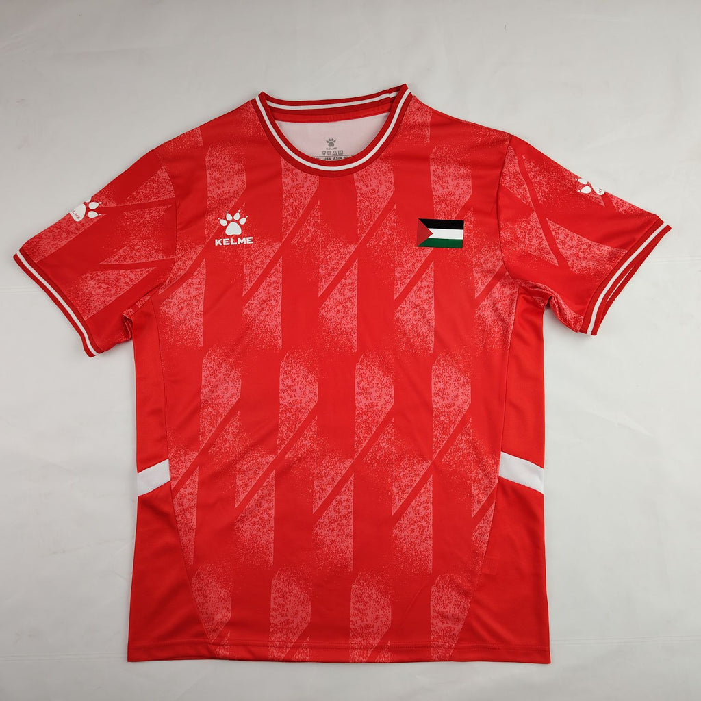 Palestine 2024/25 National Team Red Jersey image 0