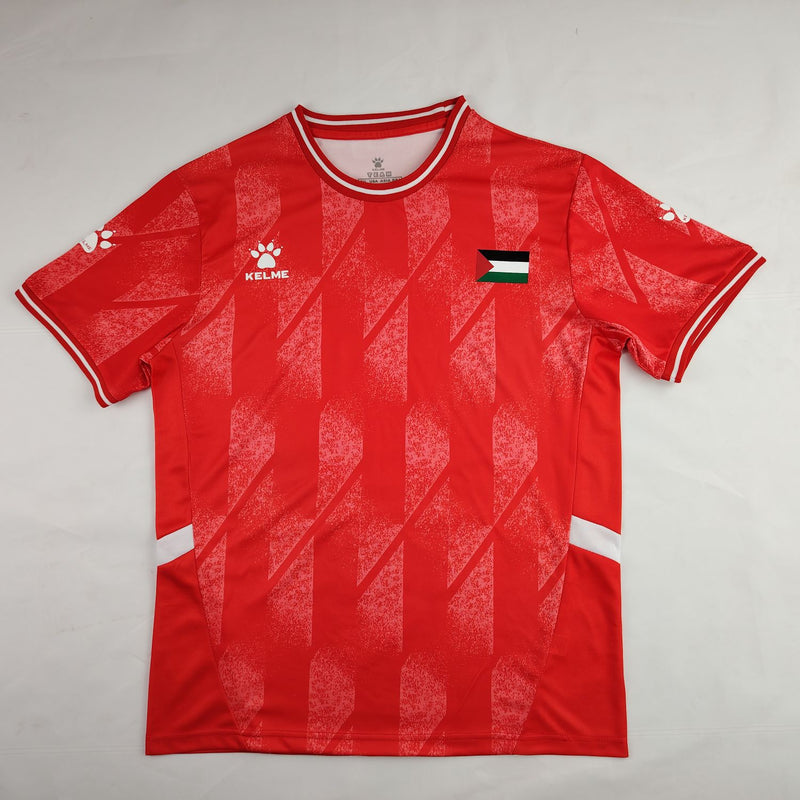 Palestine 2024/25 National Team Red Jersey image 0