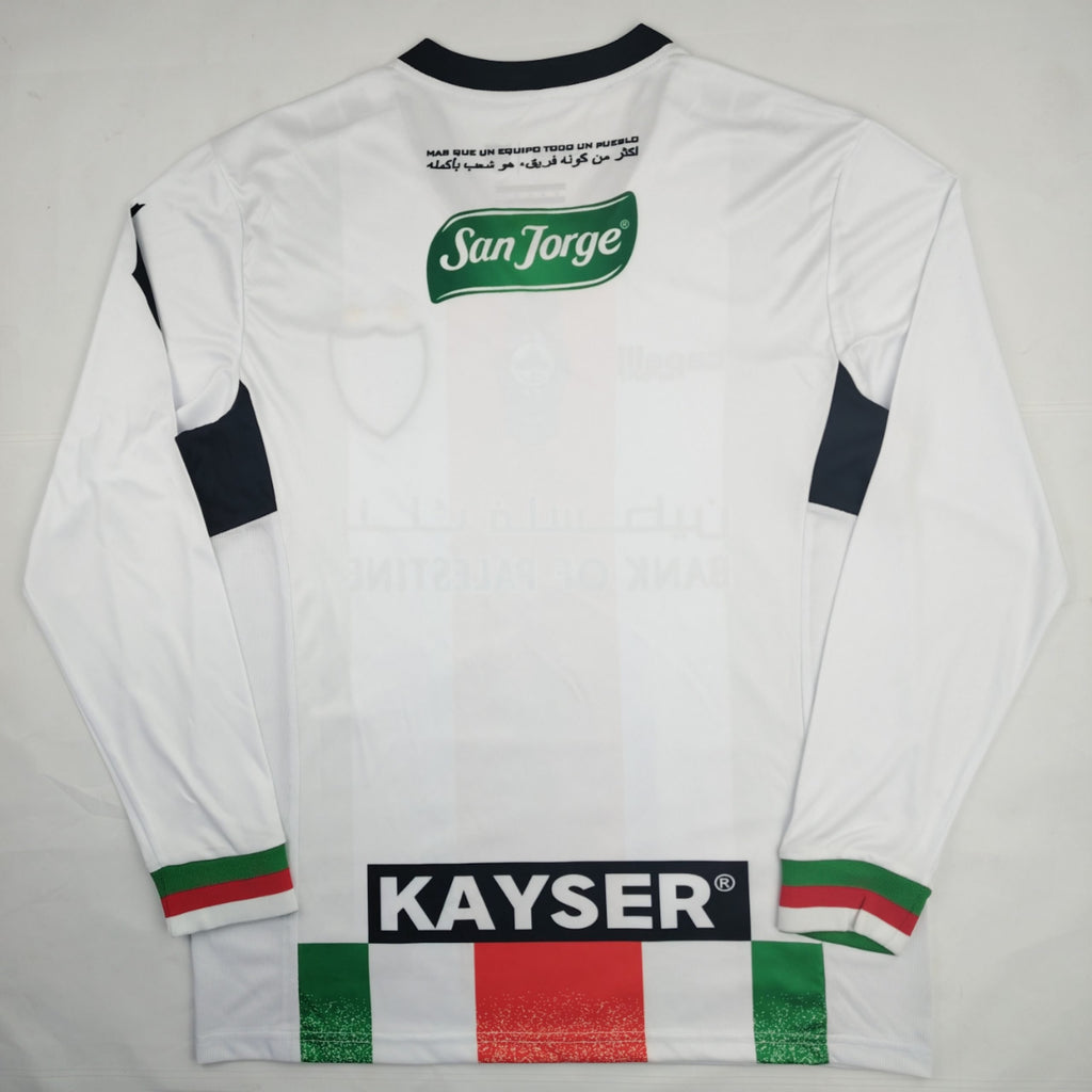 Palestinian 24/25 Long-Sleeved White Home Jersey image 1