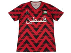 Palestinian 2024/25 Red And Black Jersey image 0
