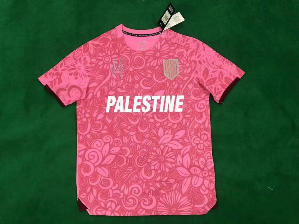 Palestine 2023/24 Camouflage Pink Jersey image 0