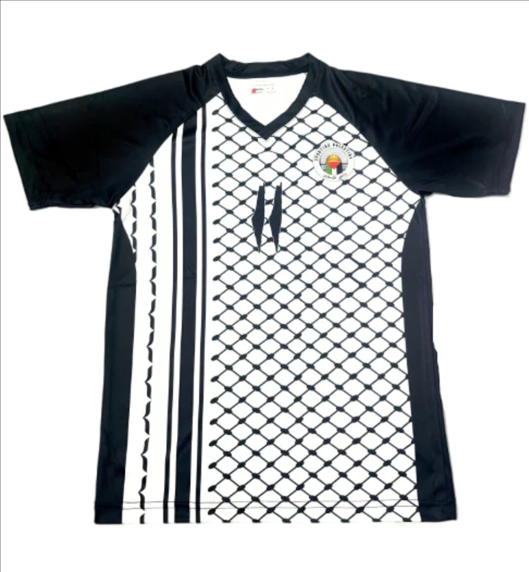 Palestine 2024/25 Black And White Jersey image 0