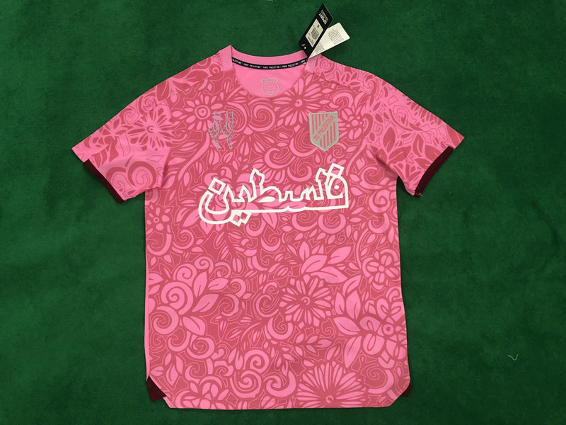 Palestinian 2023/24 Camouflage Pink Jersey image 0