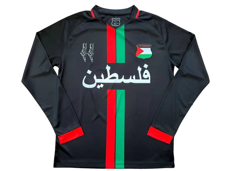 Palestinian Long Sleeve 2024/25 Black Jersey image 0