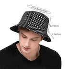 Palestinian Keffiyeh Bucket Hat for Kids & Adults