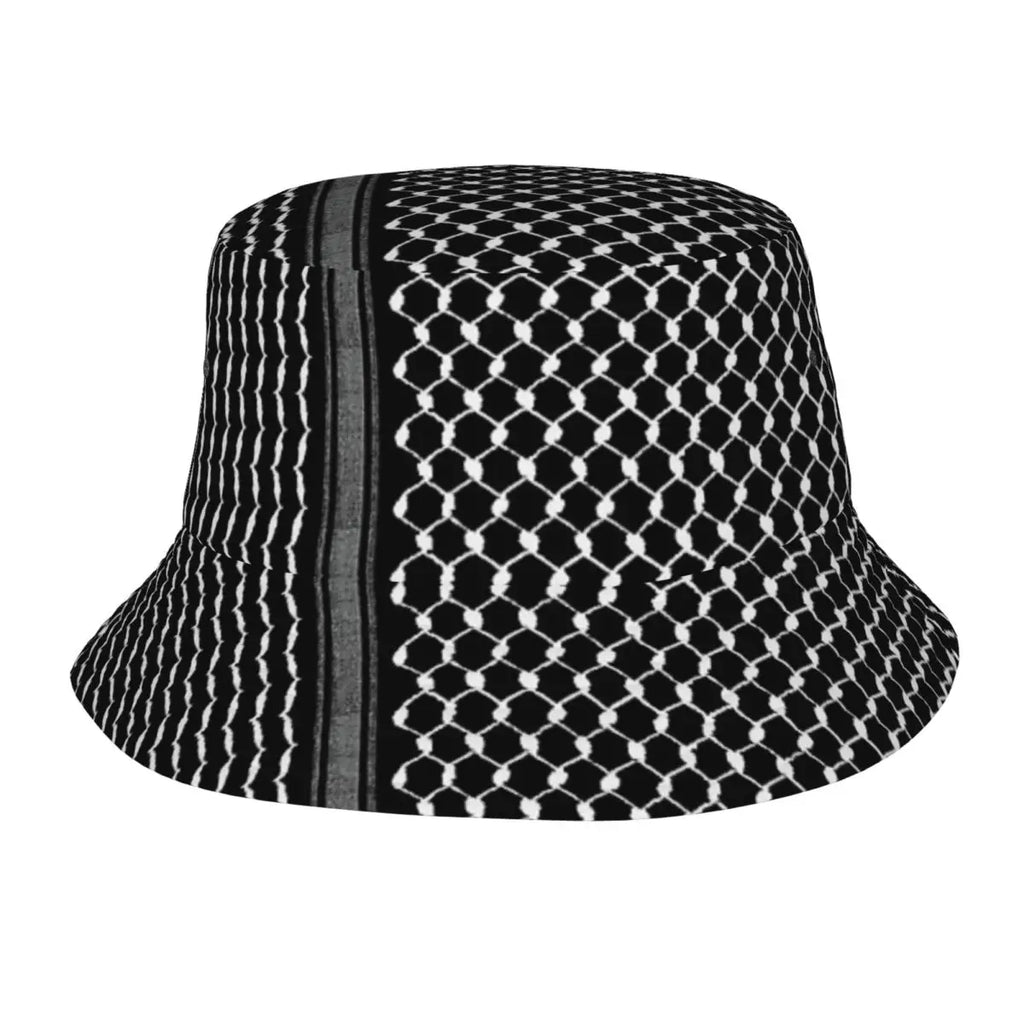 Palestinian Keffiyeh Bucket Hat for Kids & Adults