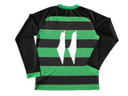 Palestine 2024/25 Black Green Ring Long Sleeve Jersey image 1