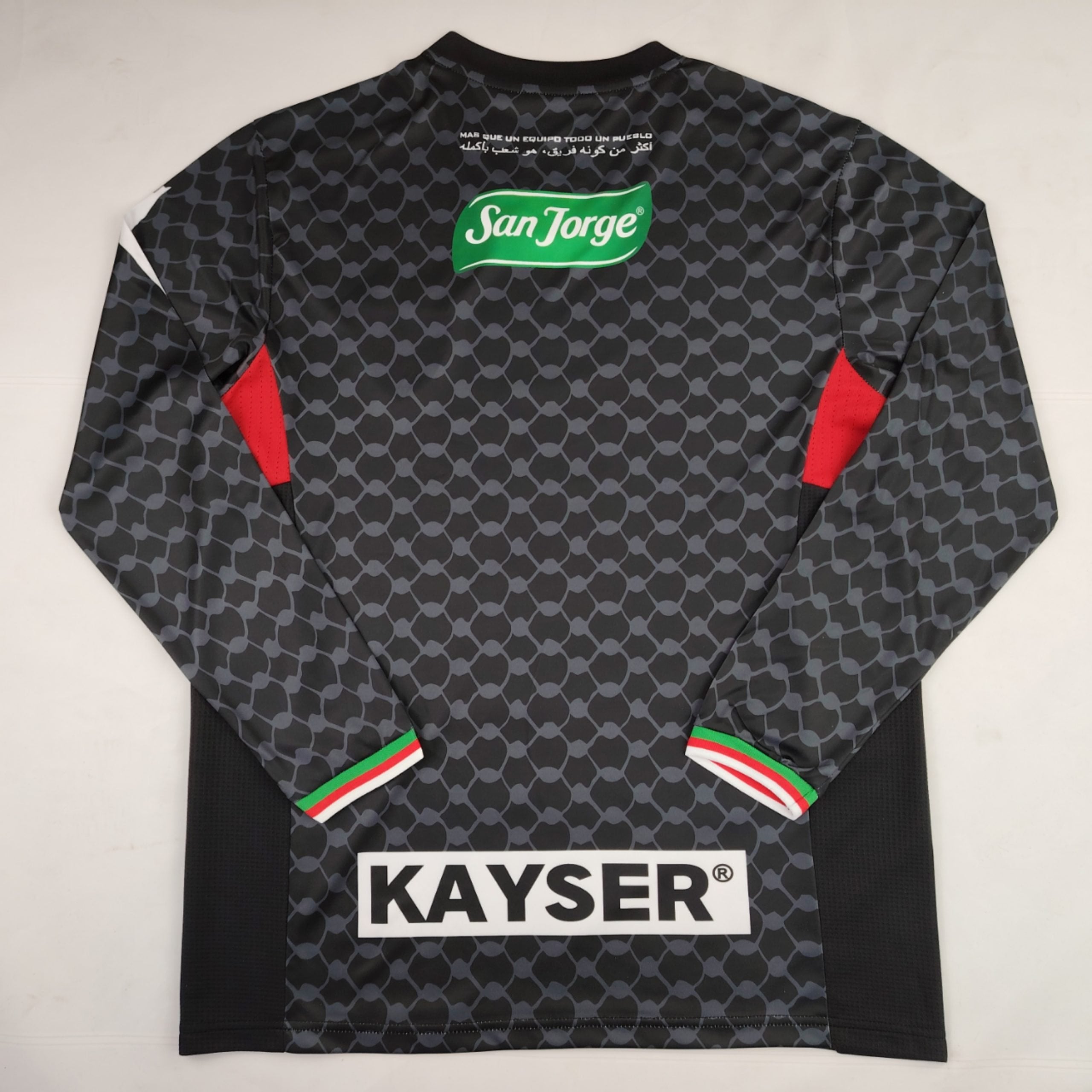 Palestine 2024/25 Away Black Long Sleeve Jersey image 1