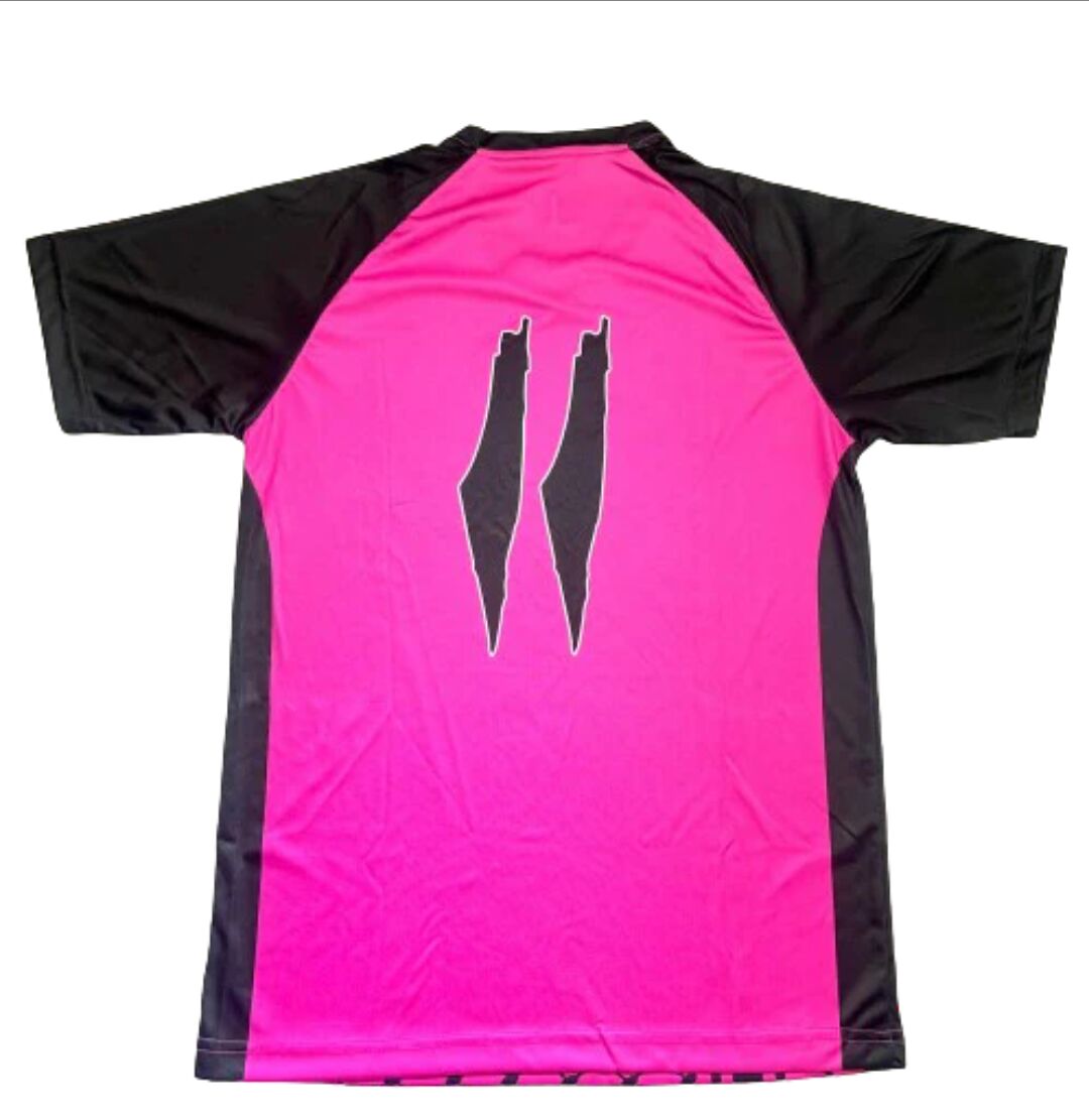 Palestinian 2024/25 Back Pink Purple Jersey image 1