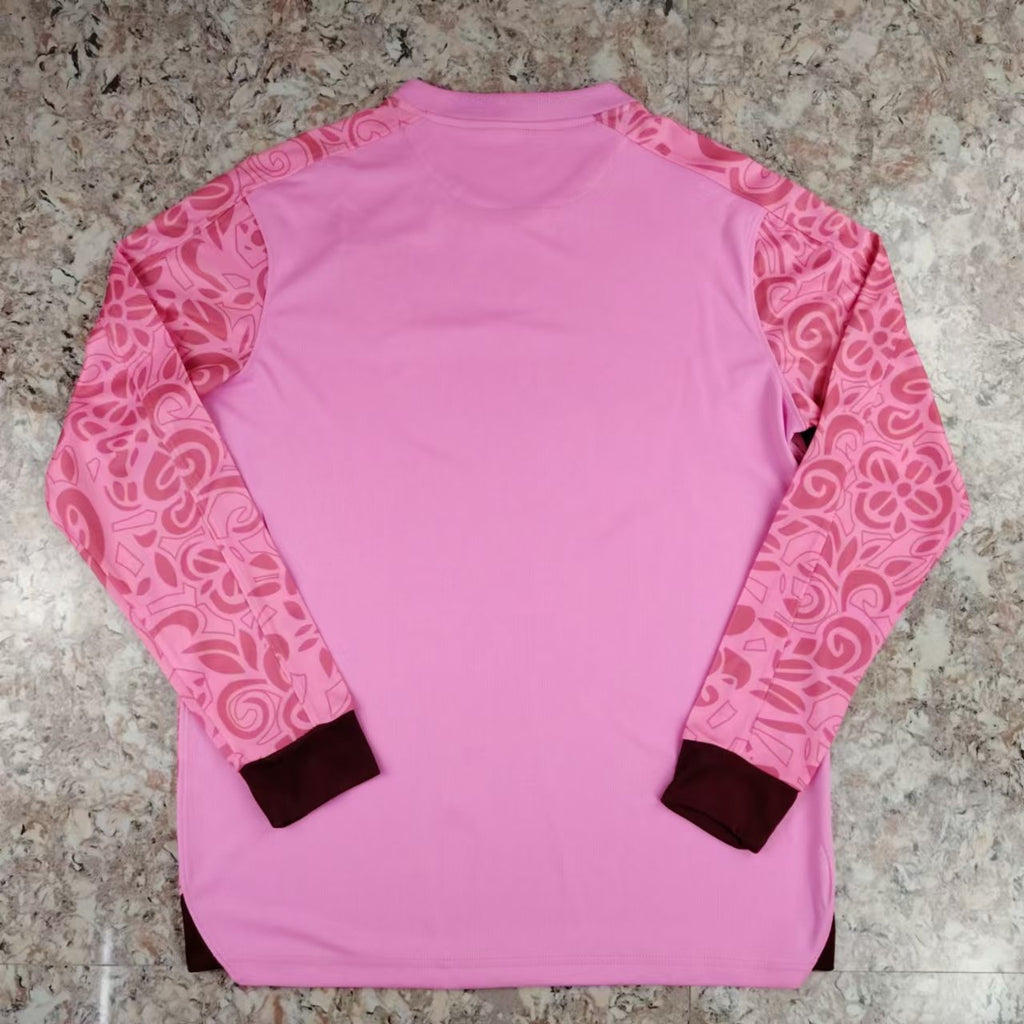 Palestinian 2023/24 Long Sleeve Camouflage Pink Jersey image 1