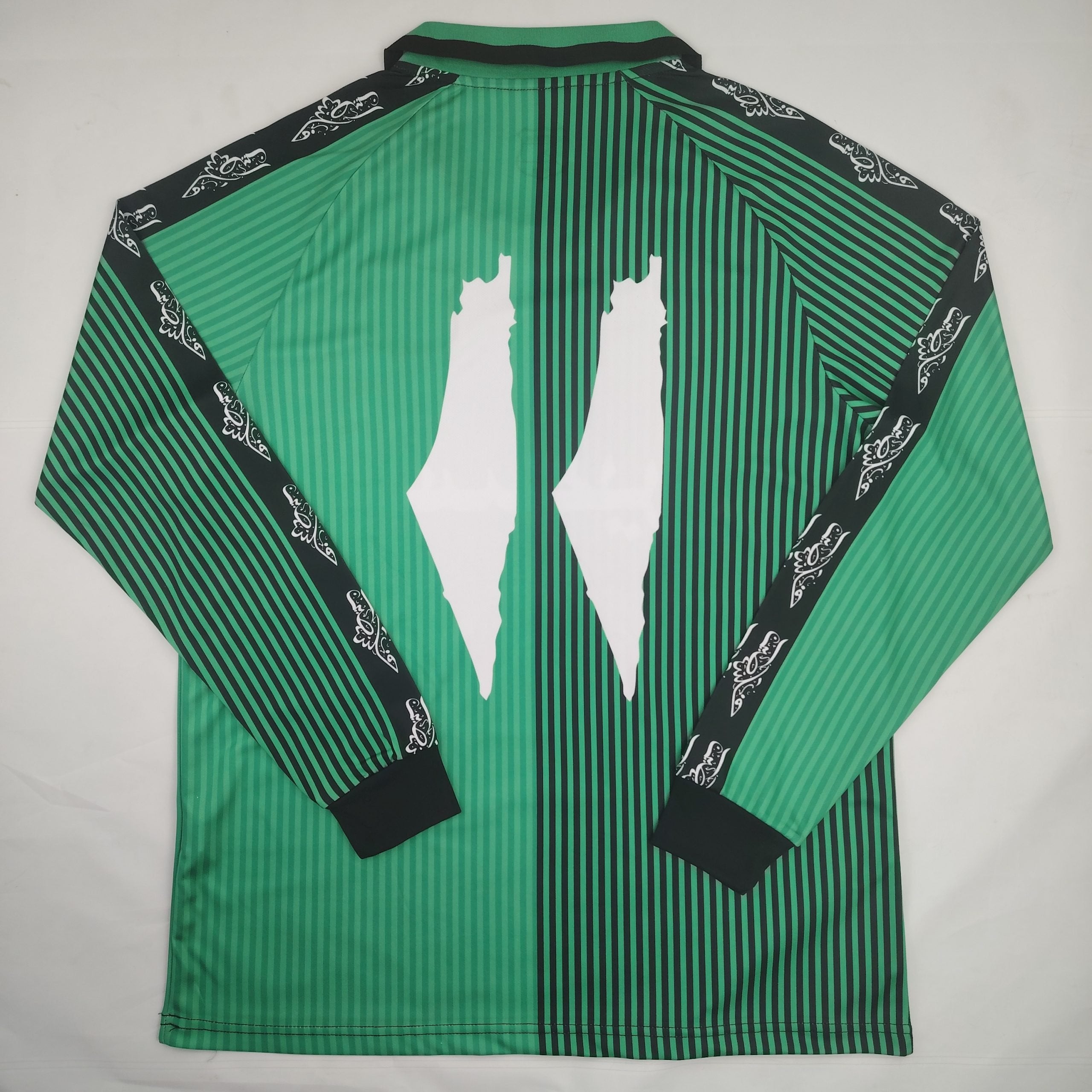 Palestiniane 2024/25 Long Sleeve Danish Retro Jersey image 1